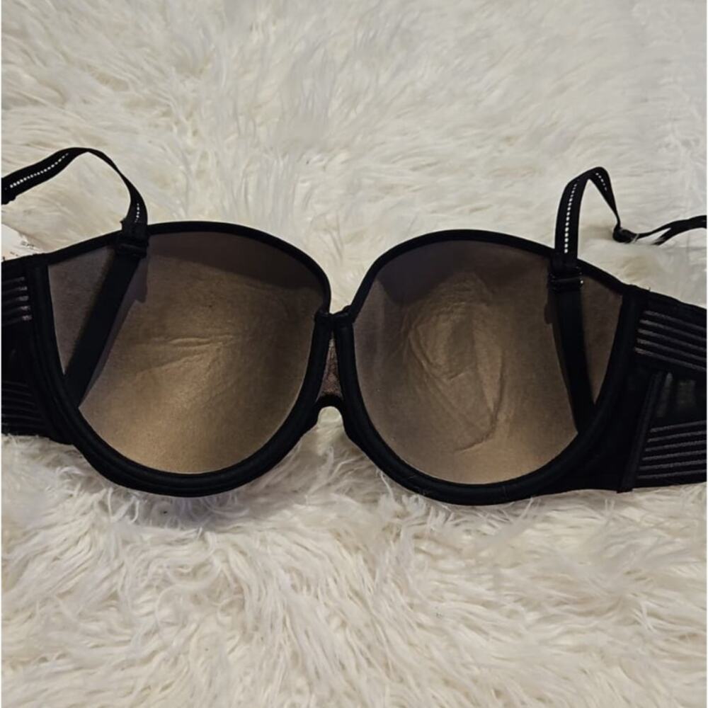 Chantelle Vous Et Moi Strapless Bra Black Size 34DDD | Convertible Underwire Bra - Picture 4 of 8